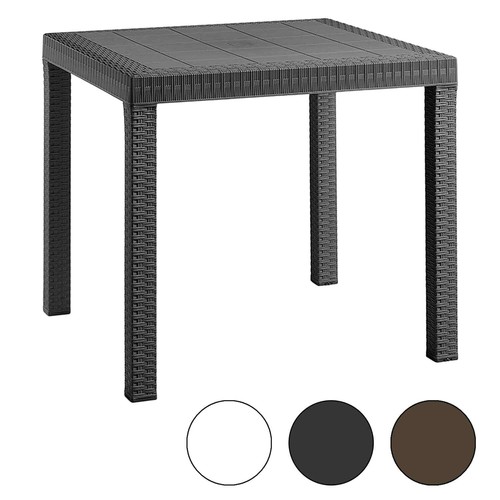 Tisch dallas rattan - tisch, 80x80cm