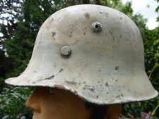  DEUTSCHER STAHLHELM mit Innenfutter 