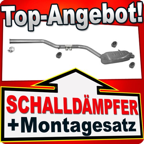 Endschalldämpfer für