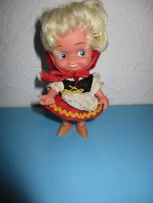 Seltene DDR Souvenir Puppe mit Steckschuhen Schalkau ( 6 )