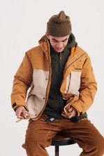 neu Timberland Benton 3 in 1 Jacket Herren M ochre