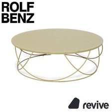 Rolf Benz 8770 Glas Grün Oliv Couchtisch 95 cm