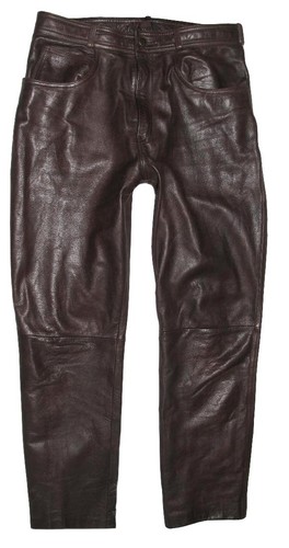 Linus herren lederjeans - /, /