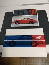 Porsche 911/912 Verkaufs Broschüren Prospekte Top-Zustand