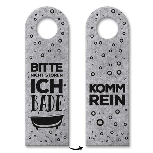 Nicht stören ich - nicht, bade