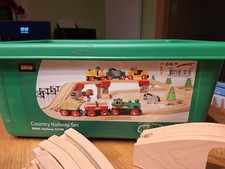 Brio-Holzeisenbahn-Set mit