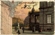 Künstler Litho Berlin Mitte, Historisches Eckfenster - 4203560