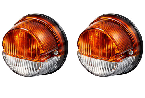 Runde frontblinker passend - runde,