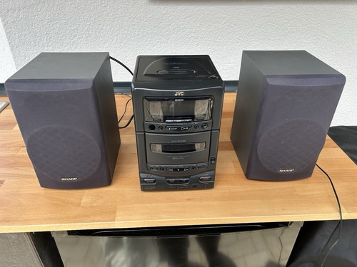 Jvc sharp stereoanlage - stereoanlage,