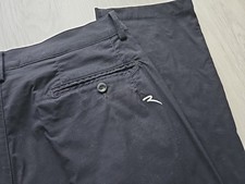 Chervo Golf Hose Gr. 50 Herren Schwarz Slimmer Fit