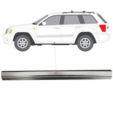 Schweller Reparaturblech unten