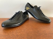 N.O.S! Fahrradschuhe HUTCHINSON (T45) Leder 70er Vintage Cycling Shoes