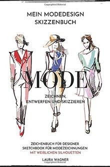 Mein modedesign skizzenbuch - mein,