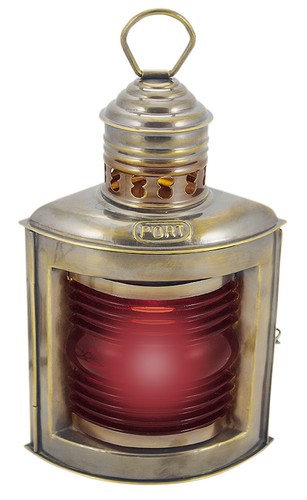 Backbordlampe elektrisch