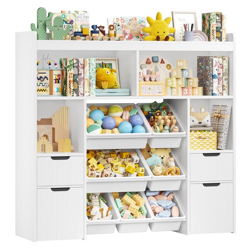 Kinderregal mit boxen auf - mit,