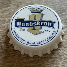 Landskron Brauerei Görlitz XXL Kronkorken als Flaschenöffner Bier Öffner Deko