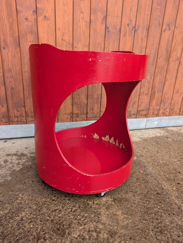 Opal vintage serviertisch 70s - opal,
