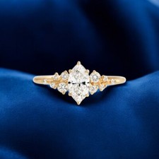 Diamantring Lab Created 1,20