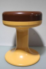 Vintage TULPEN HOCKER SPACE-AGE ISOKLEPA WEST GERMANY 70er
