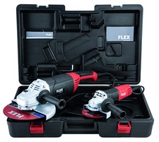 Flex Winkelschleifer Set L 2200 230 + L 1001 125 Set / 2200 / 1010 Watt