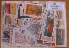200 verschiedene Briefmarken Schiffe , Segelschiffe , Dampfer , Boote