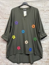 Damen tunika shirt bunt print - tunika,