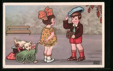 Künstler-AK Margret Boriss