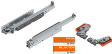 Blum Movento BLUMOTION S inkl. Kupplungen NL=400mm 40kg