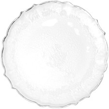 12 x Glas Untersetzer 33 cm