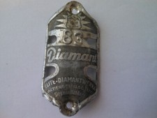 DIAMANT Elite 83 Steuerkopfschild, Fahrrad Emblem, bicycle, head badge, plaque