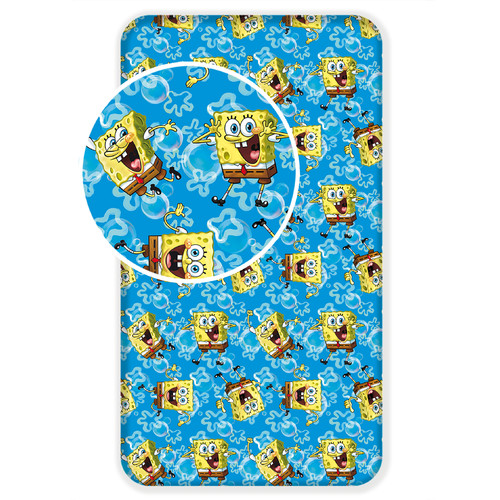 Spongebob spannbettlaken - spongebob,