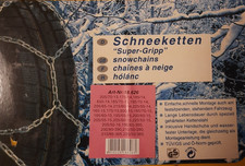 1 Paar Schneeketten Super-