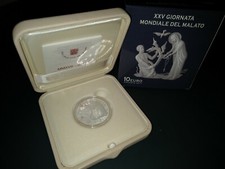 Vatikan - 10€ Silber PP 'Welttag der Kranken' 2017 mit Flyer