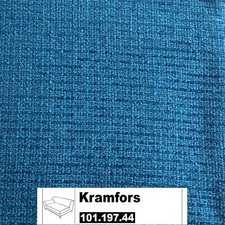 IKEA Kramfors Bezug für 2er Sofa Armlehne links in Myrby dunkel türkis101.197.44