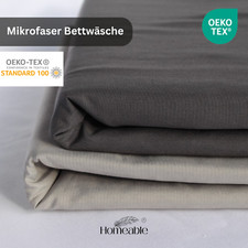 Mikrofaser Bettwäsche 135 x