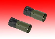 2x Nato Stecker 12V / 24V 35mm
