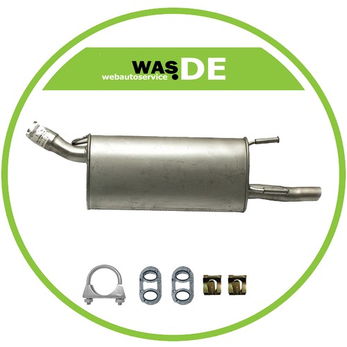 Auspuff endschalldämpfer opel - auspuff,