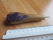 Alter Schusterahle sehr spitz Lederahle Stoffahle Schneiderahle Vorstecher Bohre