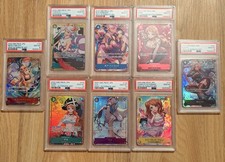 One Piece Lady's Nami Yamato Uta Boa Hancock Kalifa 8 x PSA 10