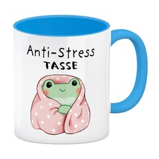 Frosch in rosa Decke mit