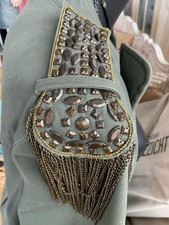 Apart Military Jacke / Gehrock mit Strass / Verzierungen khaki NP 179,00