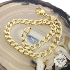 SONDERAKTION WERT 3.050,- Panzer Armband 333 Gold 8k 8 KT | 27cm lang XXYY