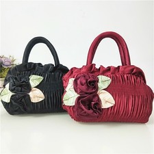 Damen Blumenspitze Handtasche