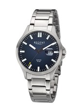 REGENT BA-792 Herren Armbanduhr Edelstahl Herrenuhr Quarzuhr Saphirglas 40mm
