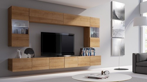 Moderne wohnwand calabrini - moderne,
