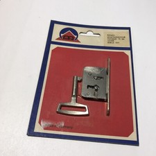 Möbelschloss, Einsteckschloss  mit Schlüssel, Links, Dornmass 15 mm (K-74)