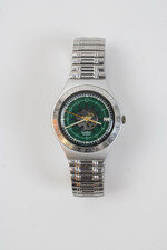 Original Swatch Uhr Irony Skeleton Irish YGS4001 1995 Bastler defekt (438-32II4)