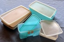 Tupperware Konvolut 4 Behälter mit Deckel, Vintage