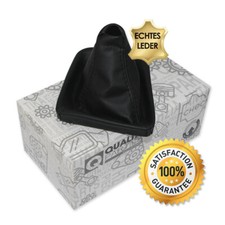 LEDER SCHALTSACK SCHALTMANSCHETTE MANSCHETTE FÜR BMW 3 3er E46 (98-) mit RAHMEN