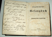 Gesangbuch von 1894 -